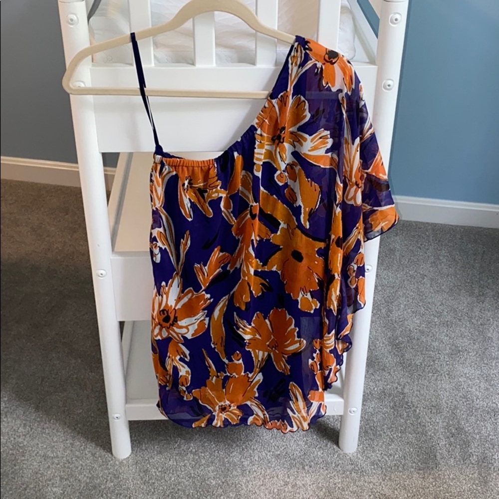 Dressy One Shoulder Blouse by Outback Red